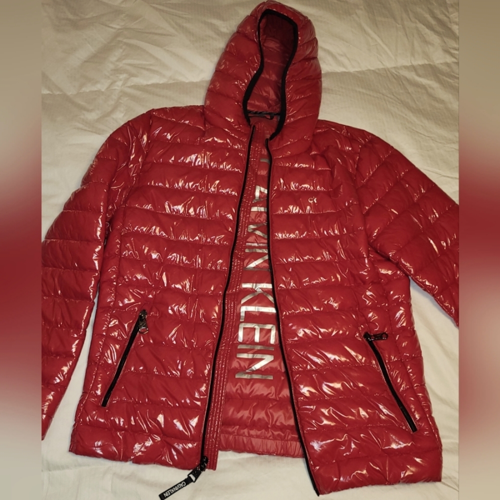 Calvin Klein Shiny Puffer Jacket